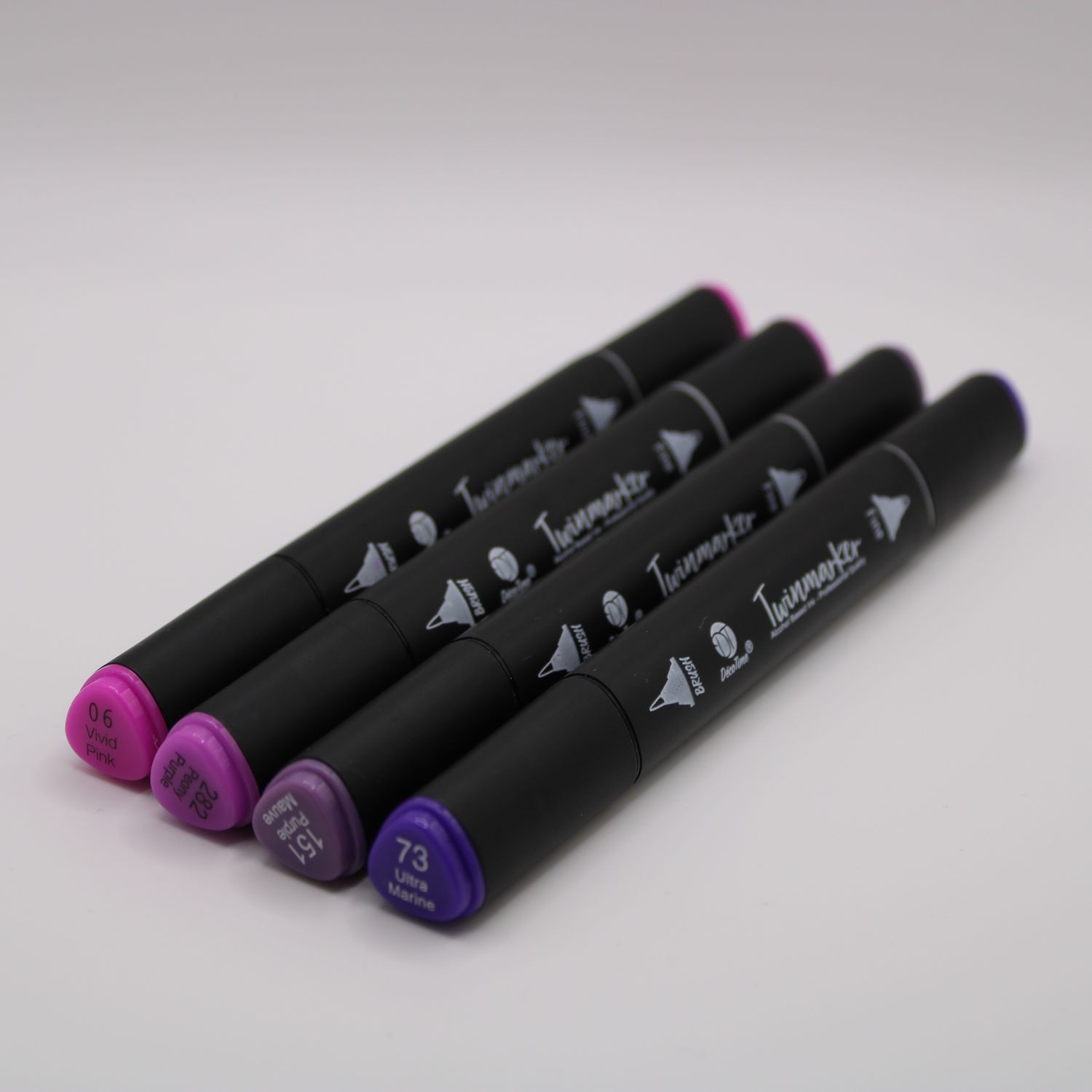 Set van 4 alcohol markers