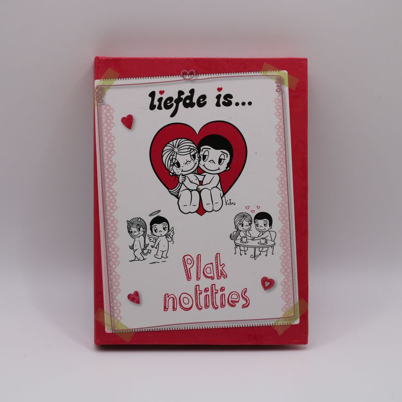 Boekje met gekleurde post-its