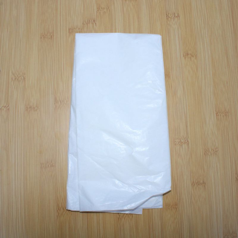 Vel wit cadeaupapier