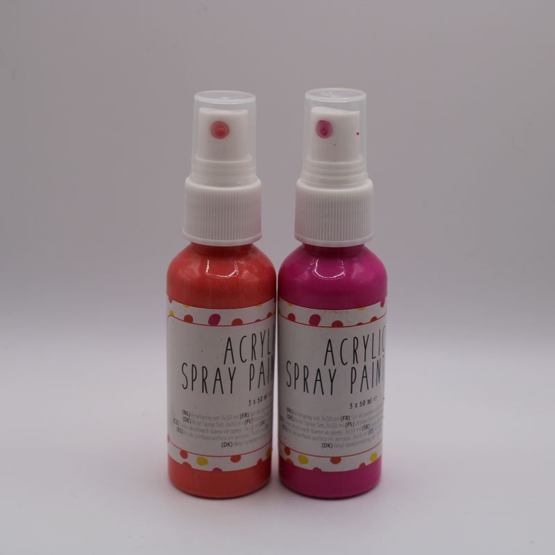 Set van 3 potjes acrylverf