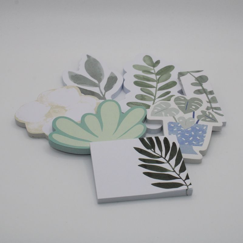 Set van post-its - natuur