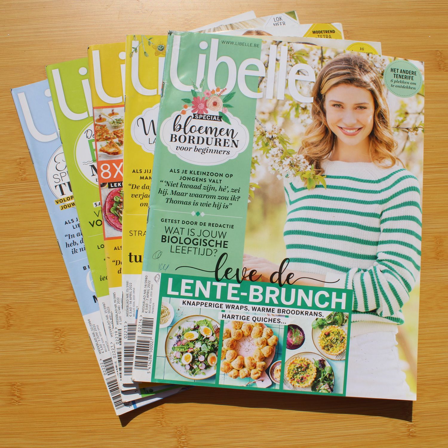 Set van 5 Libelle tijdschriften