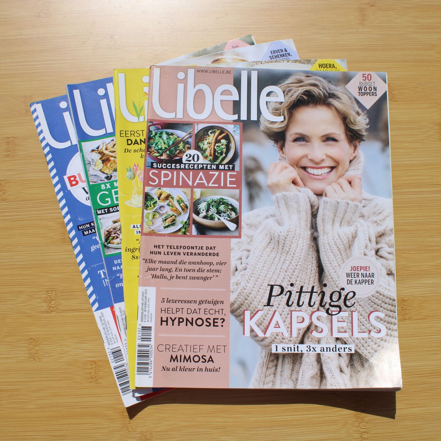 Set van 4 Libelle tijdschriften