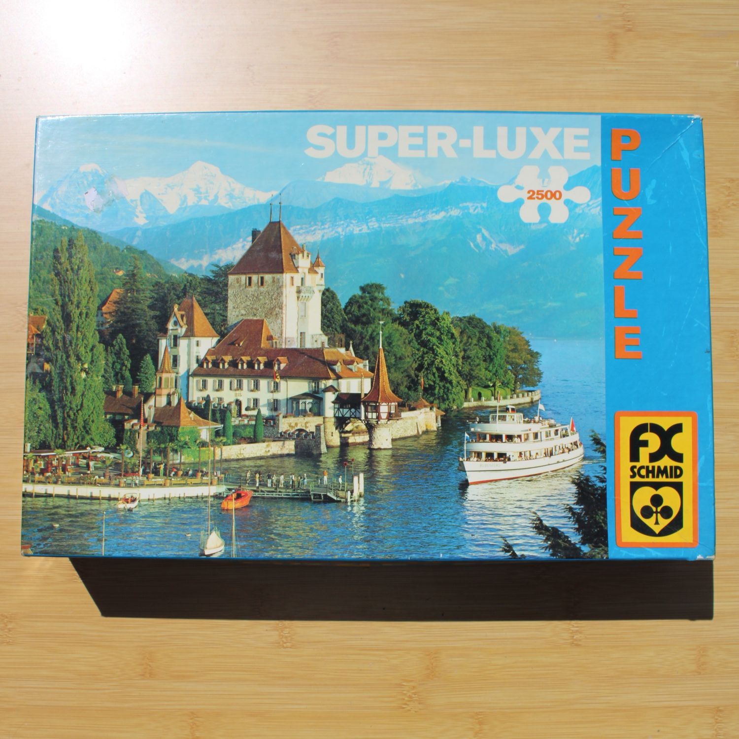 Puzzel 2500 stukjes - Meer van Thun