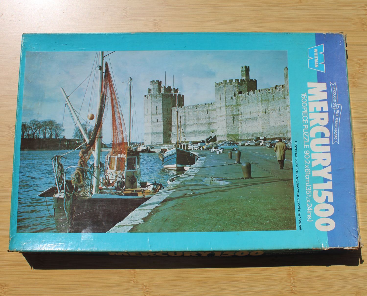 Puzzel 1500 stukjes - Caernarvon Castle
