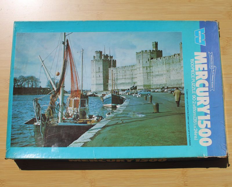 Puzzel 1500 stukjes - Caernarvon Castle
