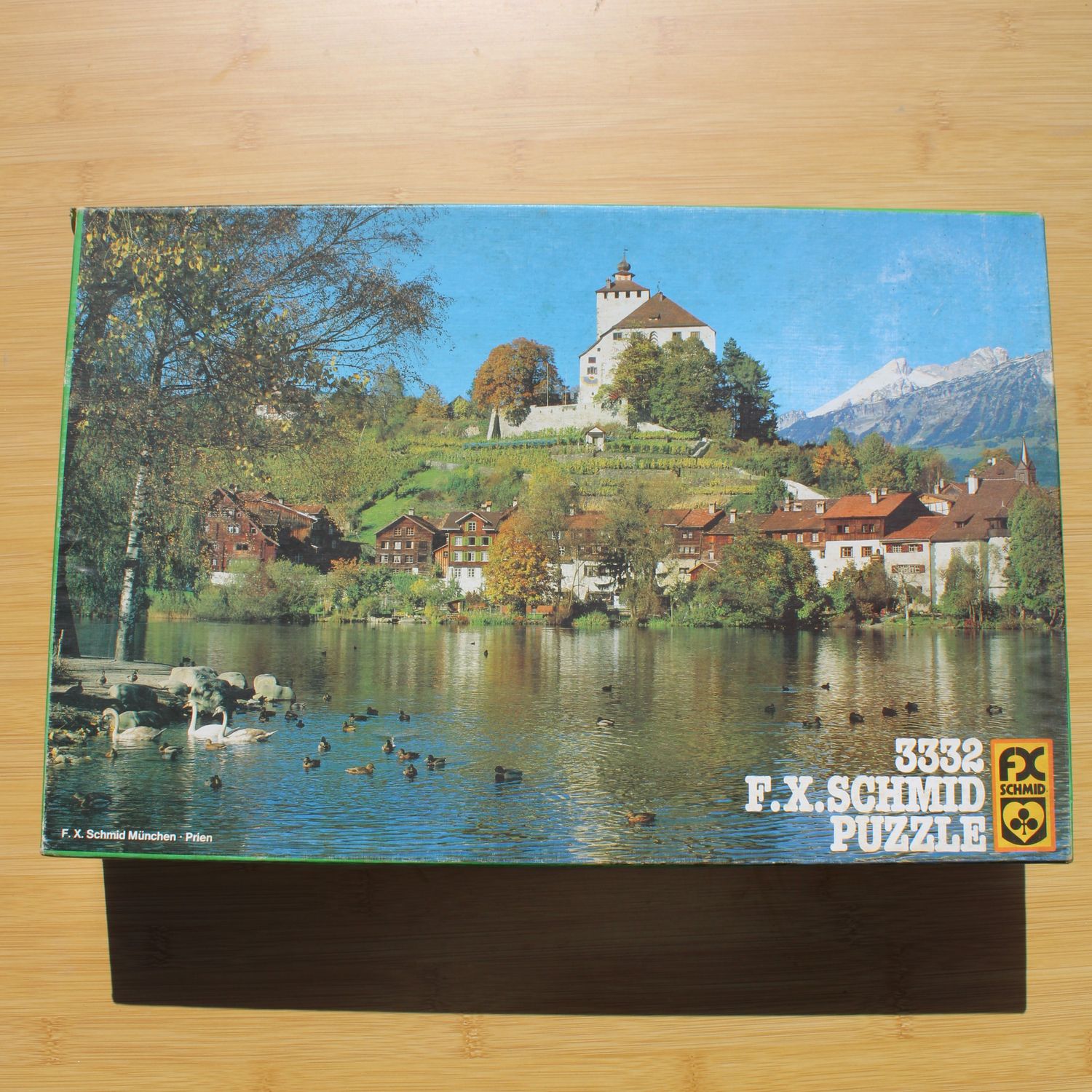 Puzzel 3332 stukjes - Schloss Werdenberg