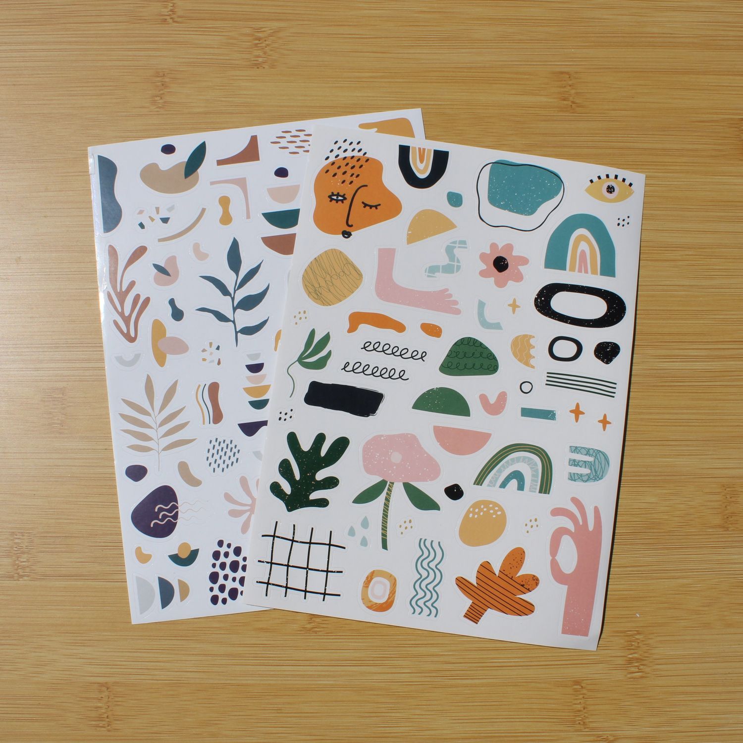 Stickersheet pakket - vormen