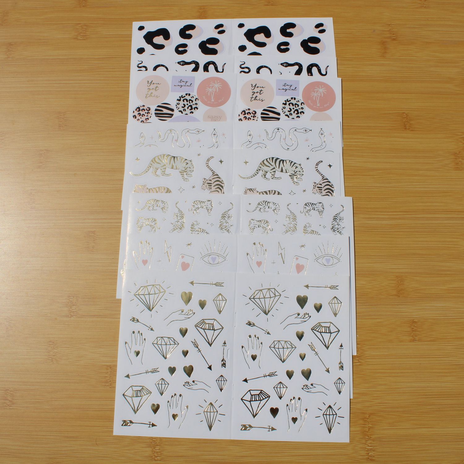 Stickersheet pakket - allerlei