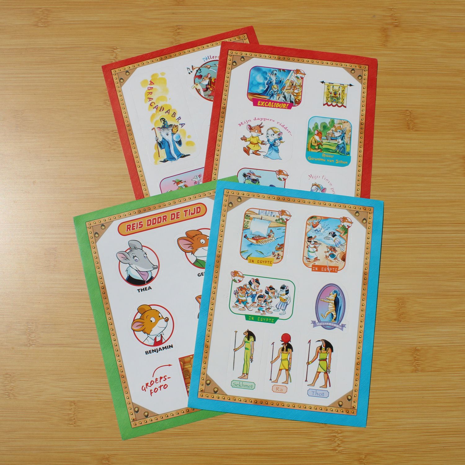 Stickersheet pakket - Geronimo Stilton