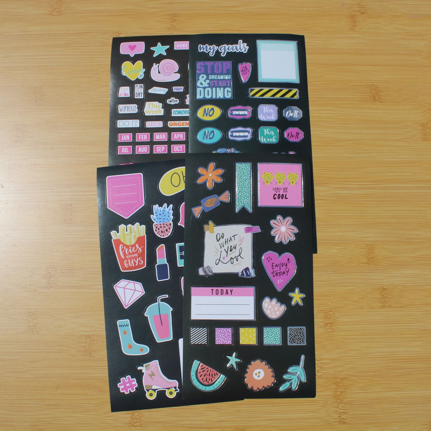 Stickersheet pakket - allerlei