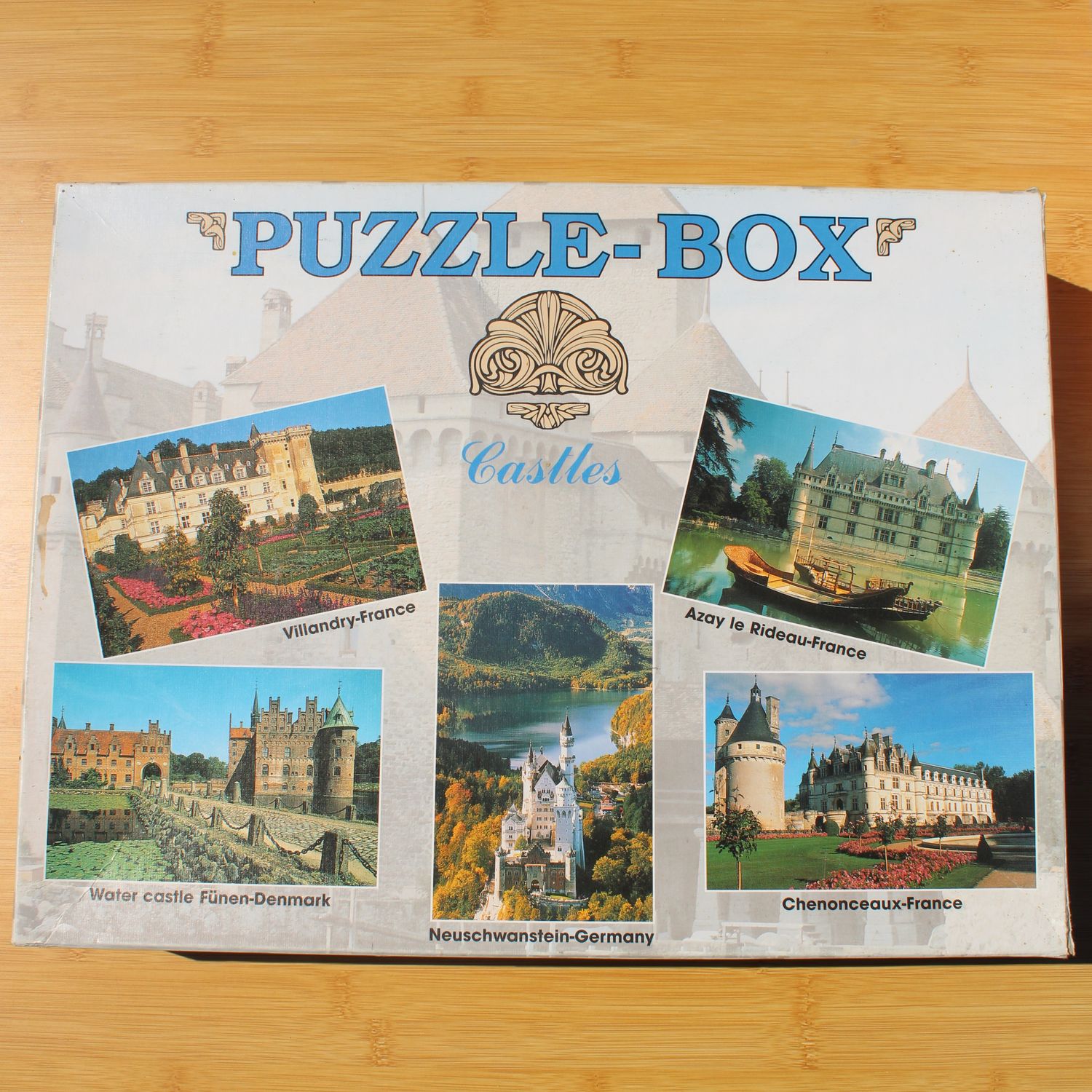 Puzzel 5 x 1000 stukjes - Kastelen