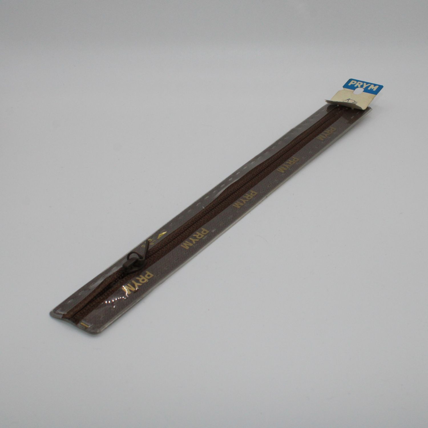 Bruine rits 18 cm