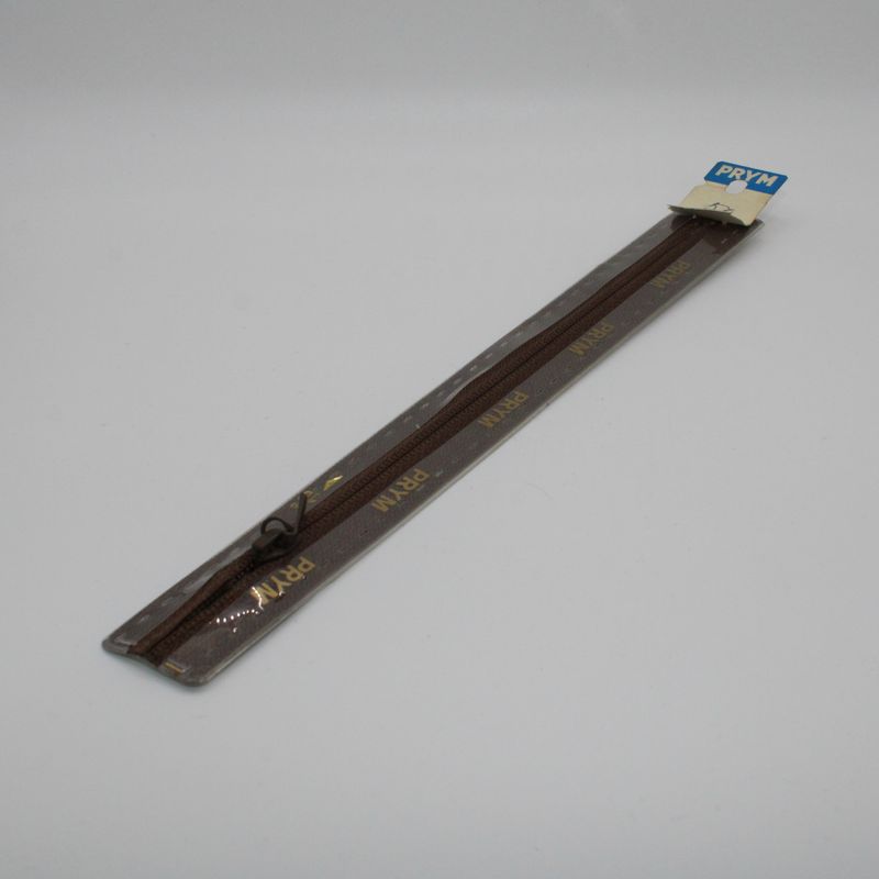 Bruine rits 18 cm