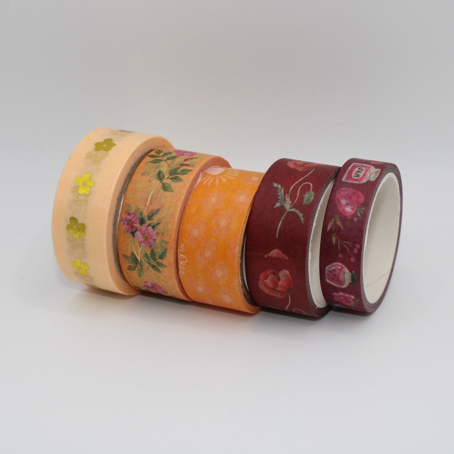 Set washi tape - bloemen