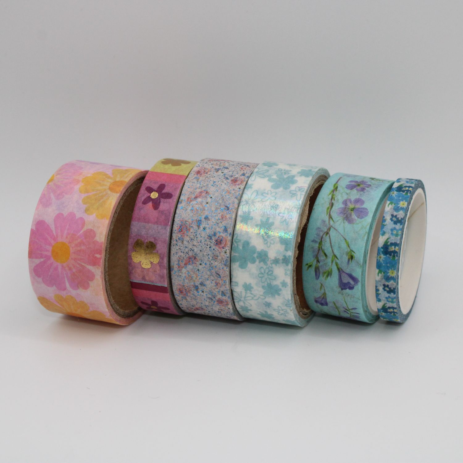 Set washi tape - bloemen