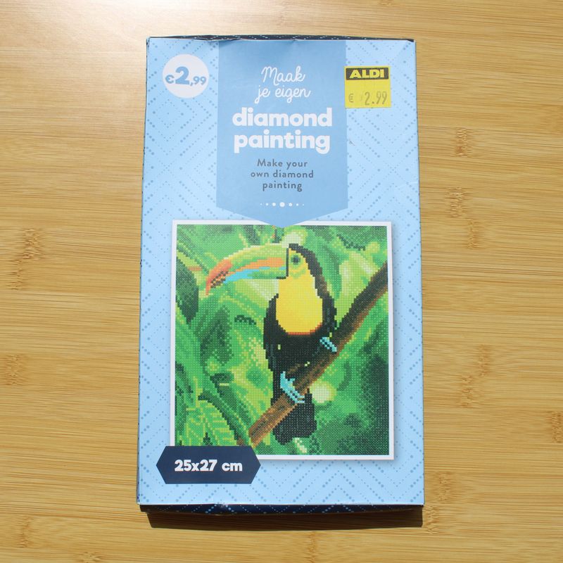 Diamond painting kit - vogel