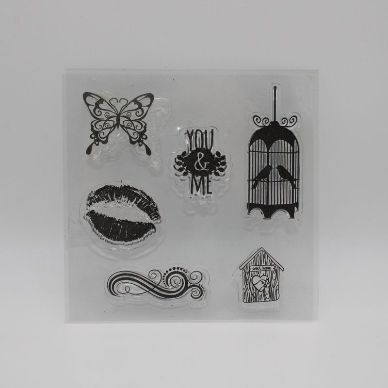 Set van 6 stempels - varia