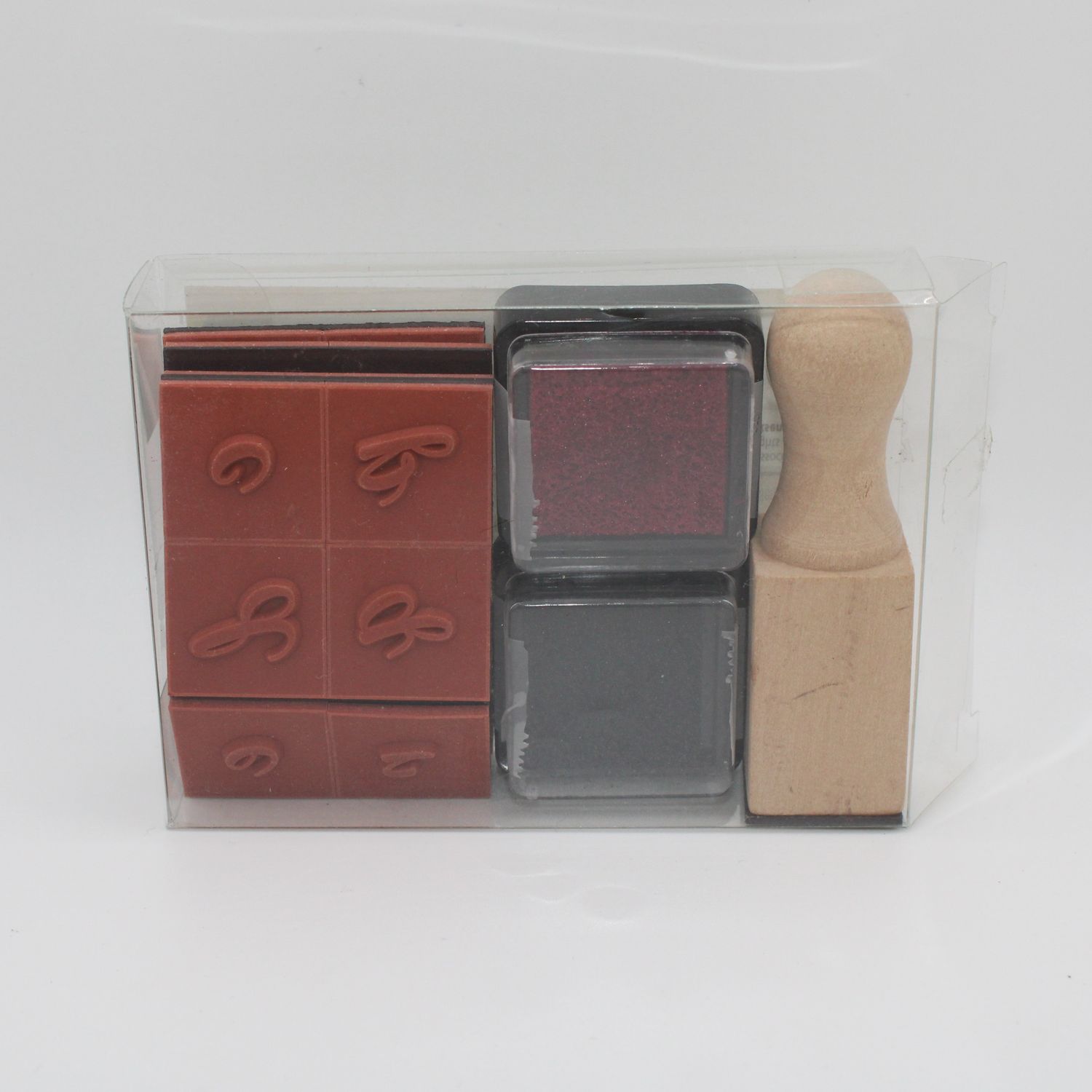 Set van stempels - letters