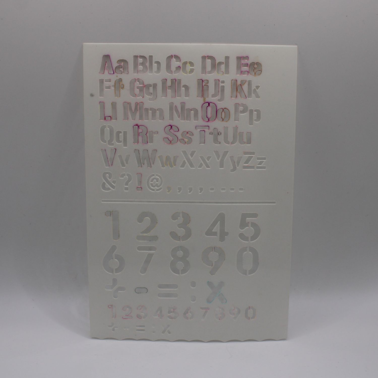 Lettersjabloon
