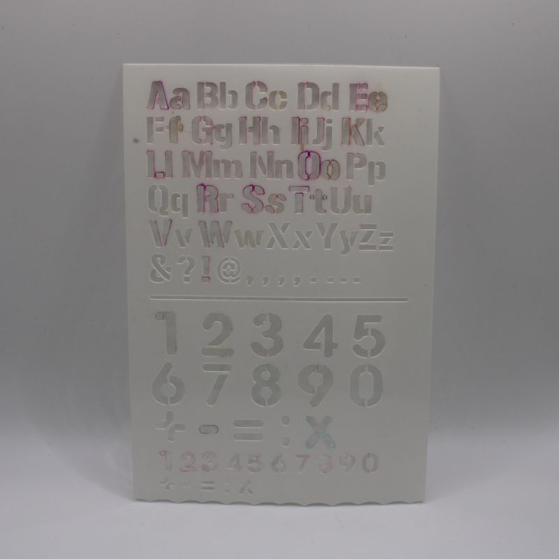 Lettersjabloon