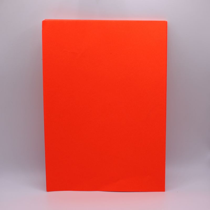 Fluo oranje A5 papieren (43x)
