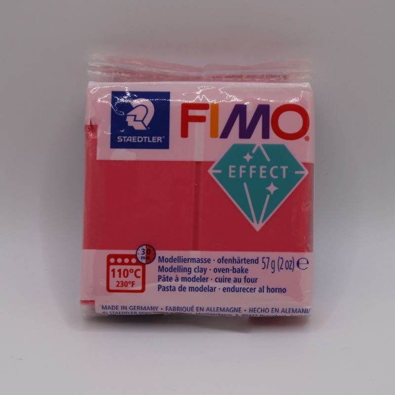 Pakje Fimo klei - roze 204