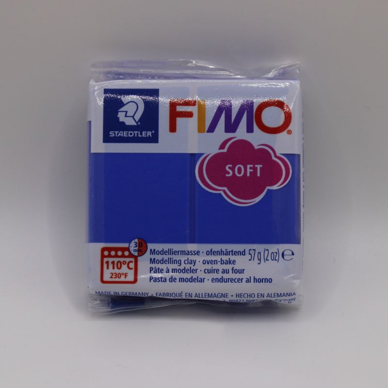 Pakje Fimo klei - blauw 33