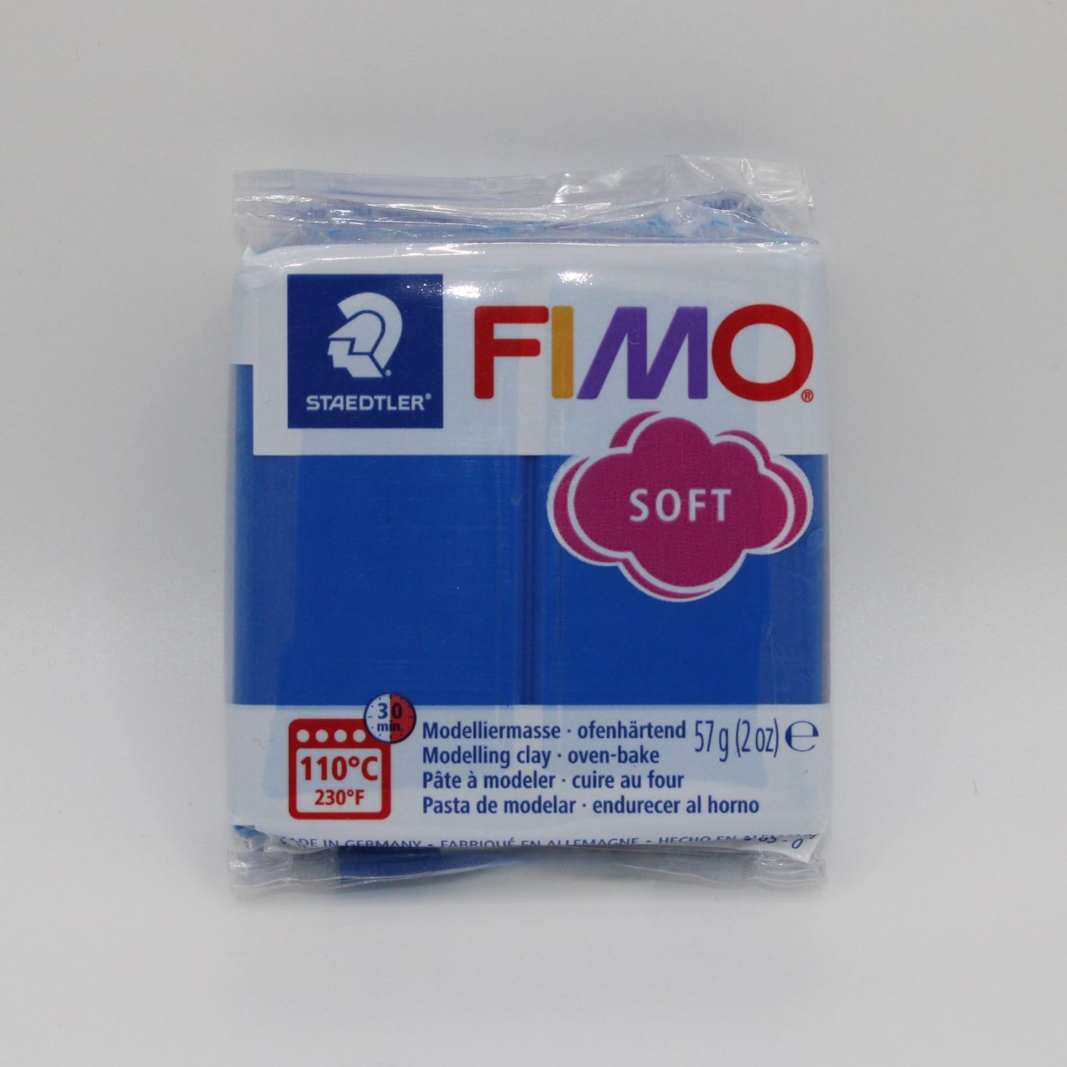 Pakje Fimo klei - blauw 37