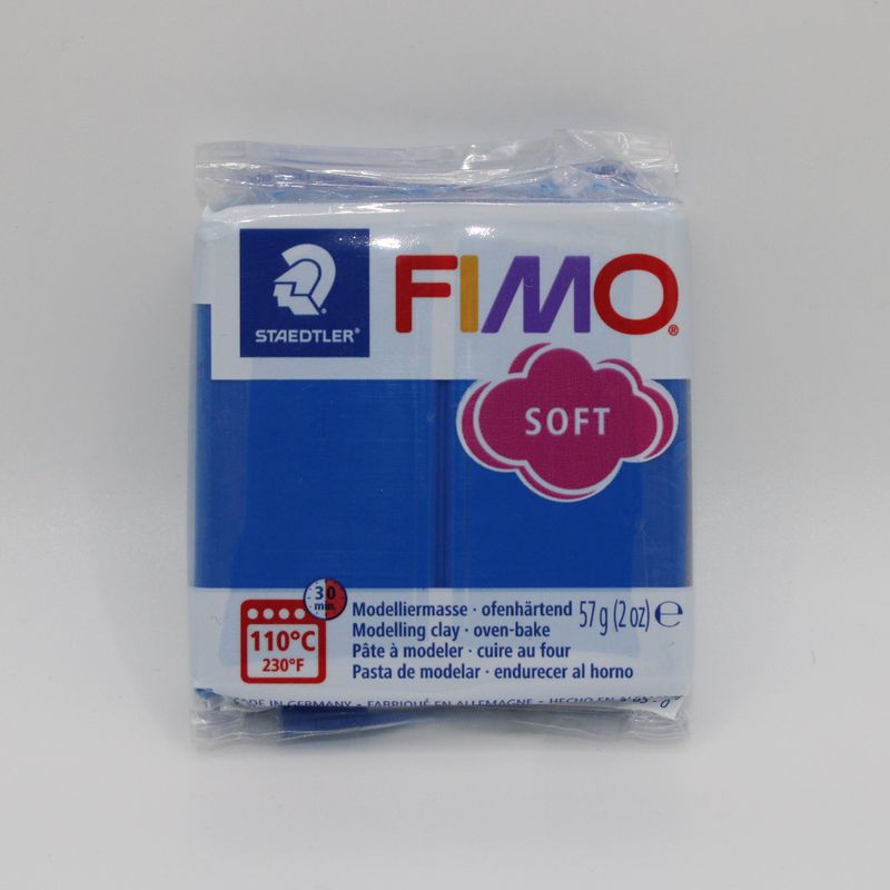 Pakje Fimo klei - blauw 37