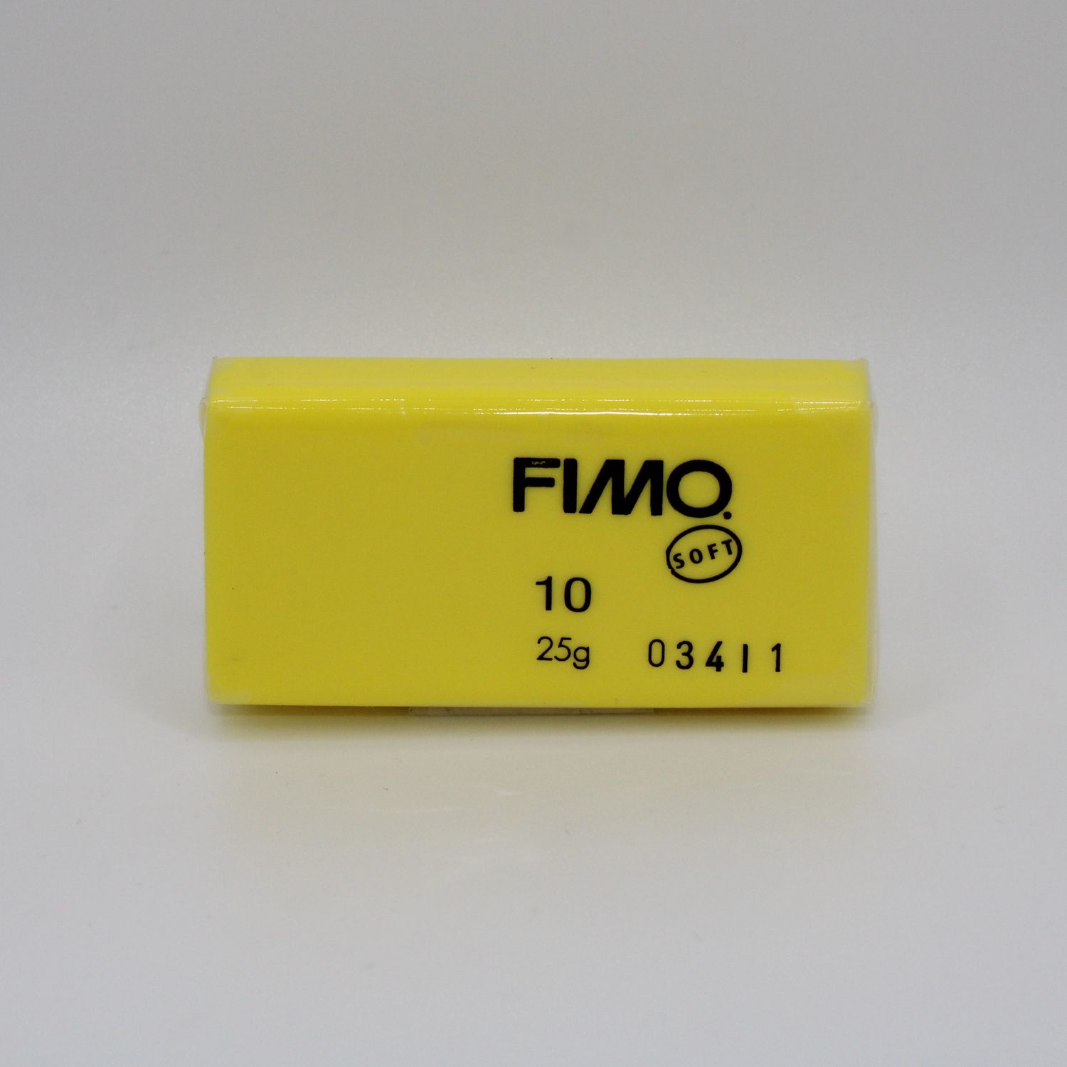 Pakje Fimo klei - geel 10