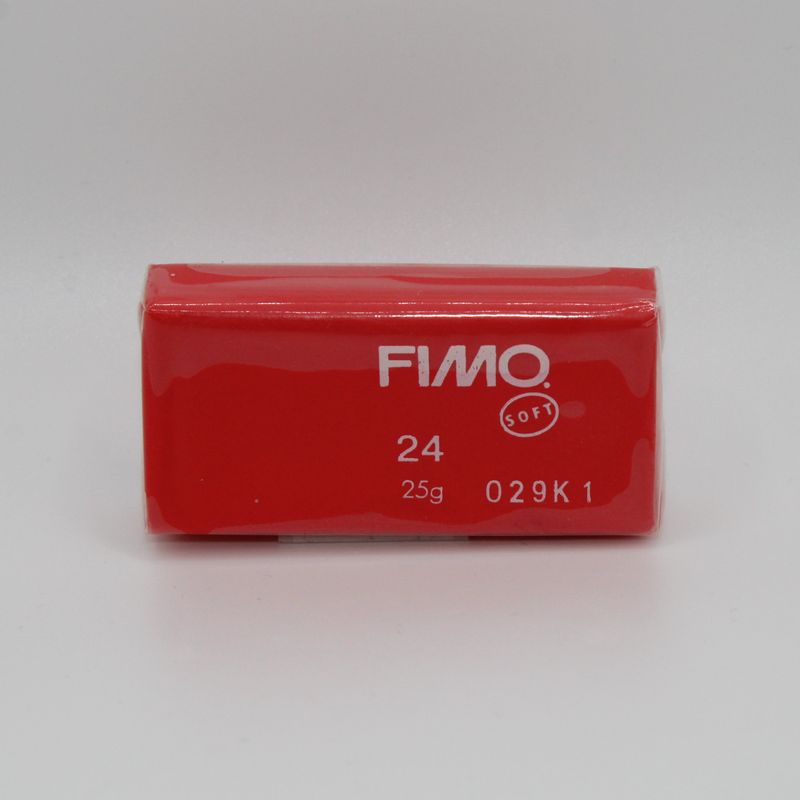 Pakje Fimo klei - rood 24