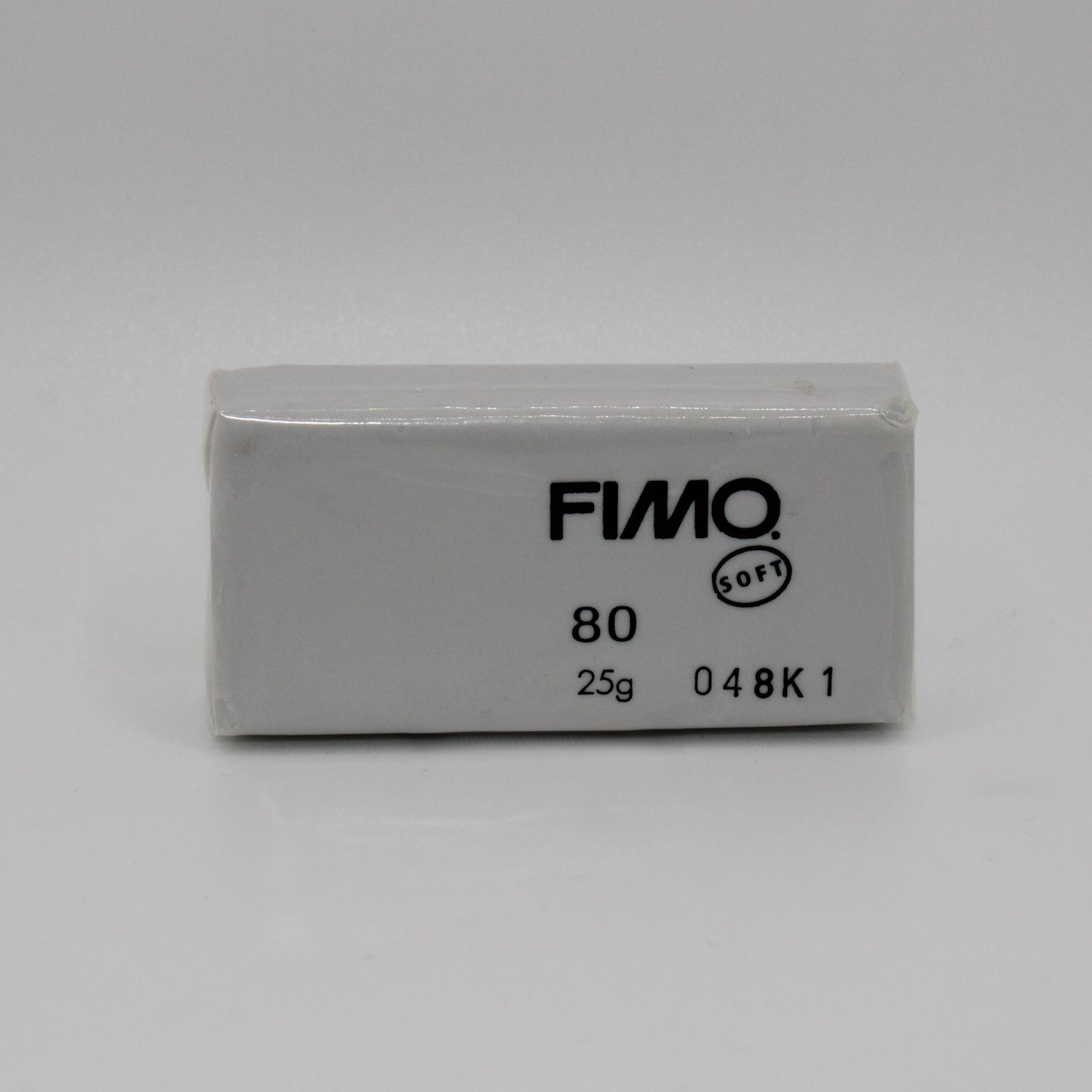 Pakje Fimo klei - grijs 80