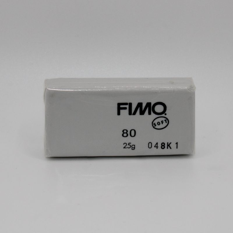 Pakje Fimo klei - grijs 80