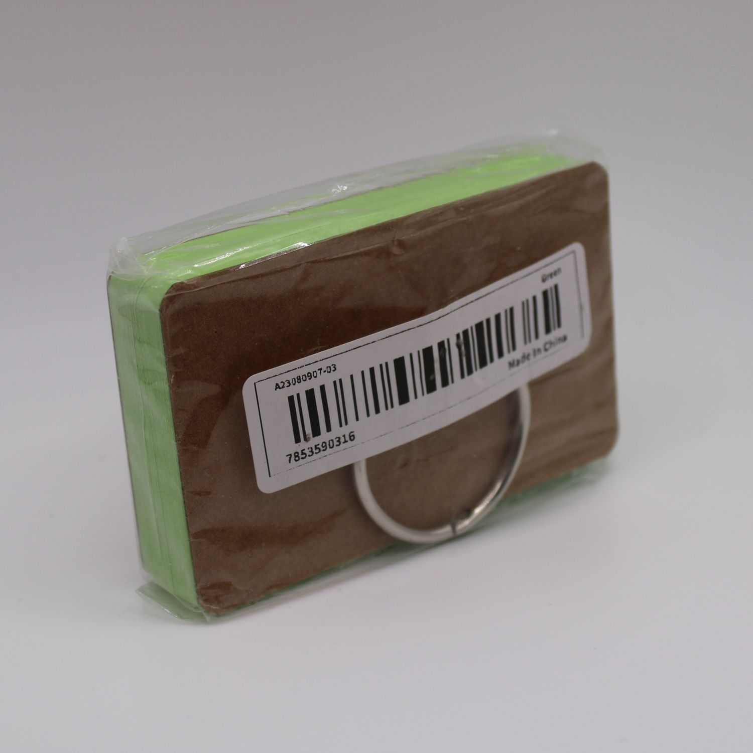 Indexkaarten met ring - 8.8 x 5.4 cm