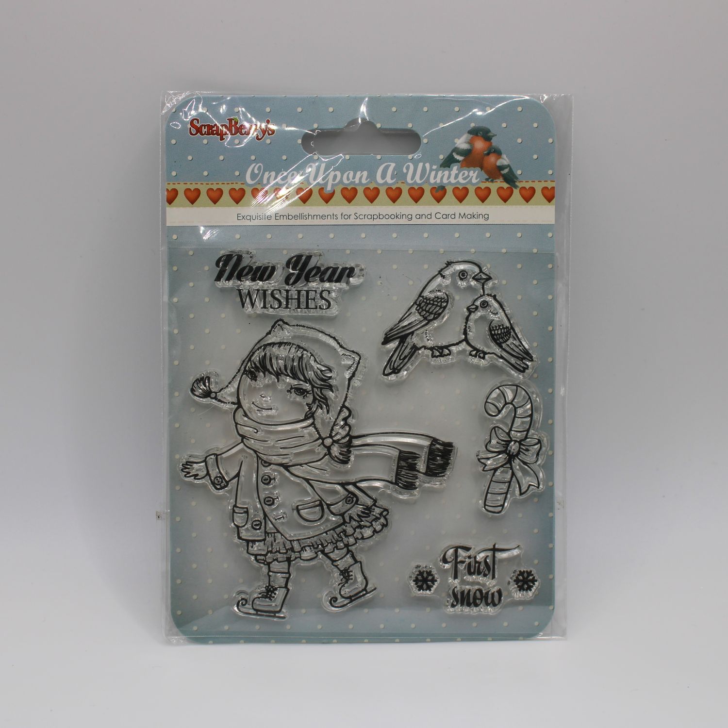 Set van 5 stempels - winter
