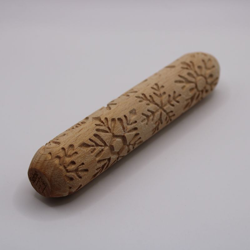 Textuur roller - sneeuwvlokken
