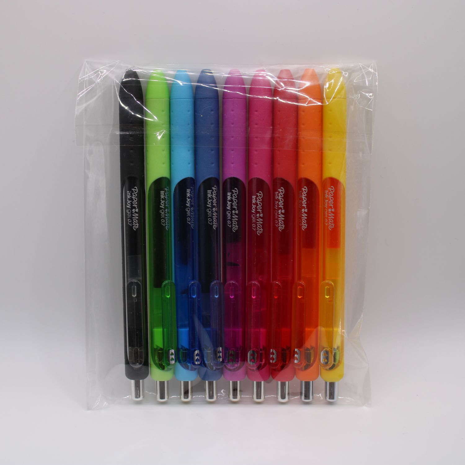 Set van 9 gelpennen