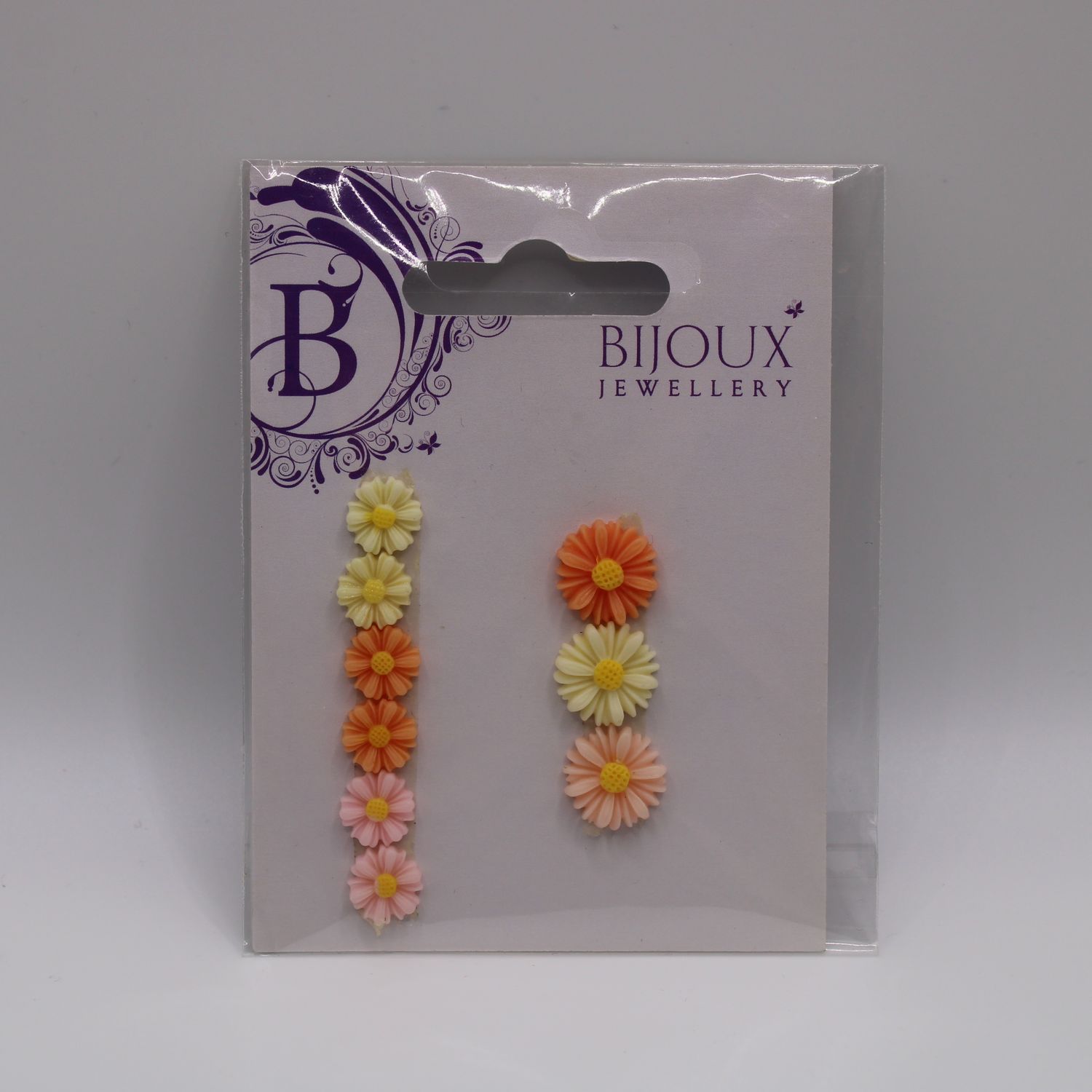 Kleine bloemetjes met platte achterkant