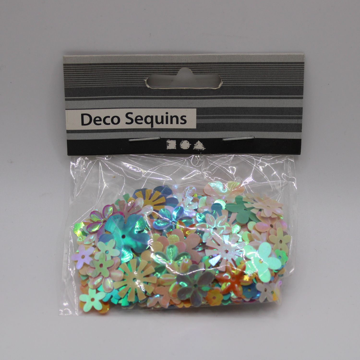 Zakje sequins - bloemen