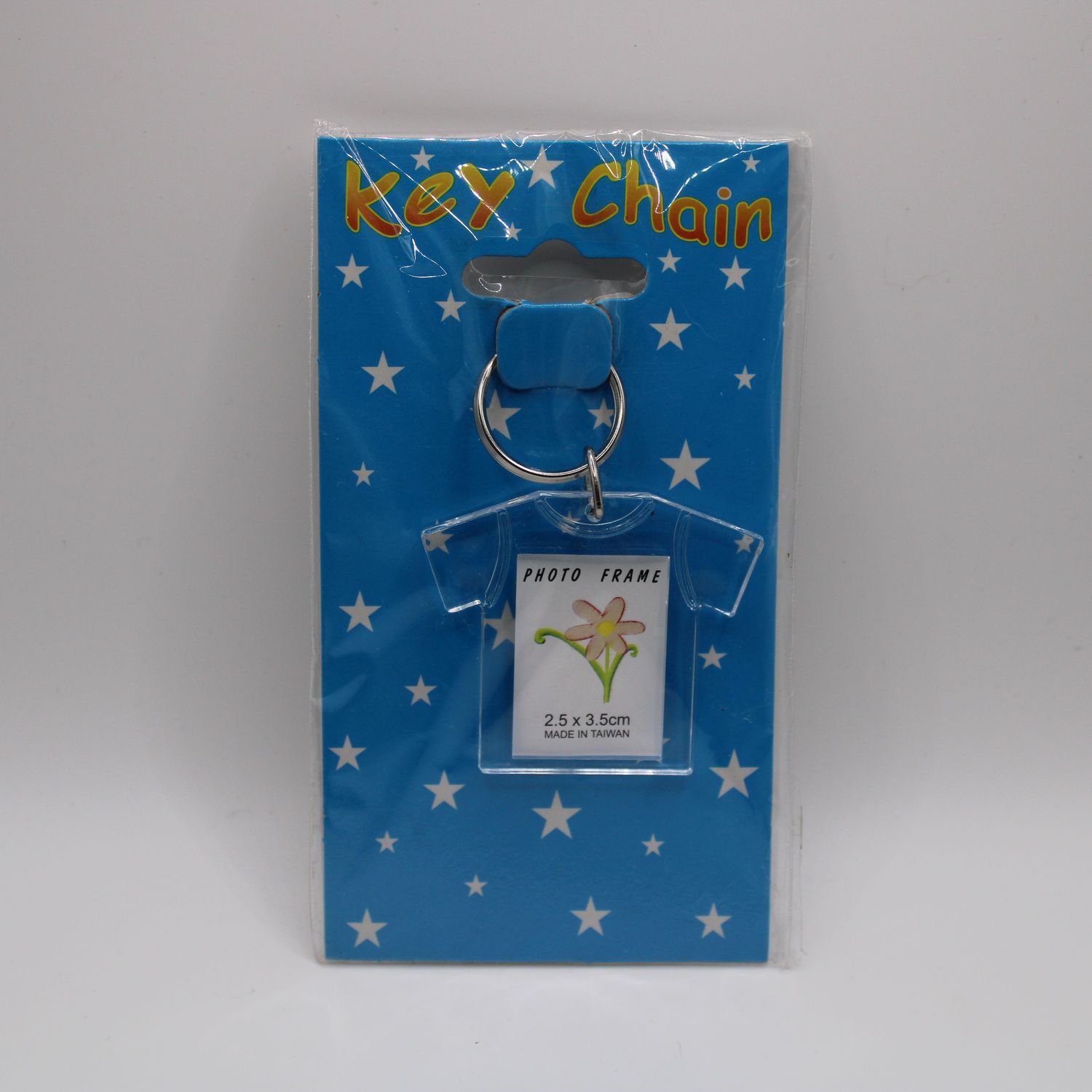 Sleutelhanger met plek voor foto - T-shirt