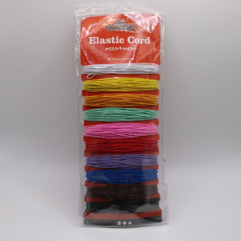 Elastisch touw in verschillende kleuren