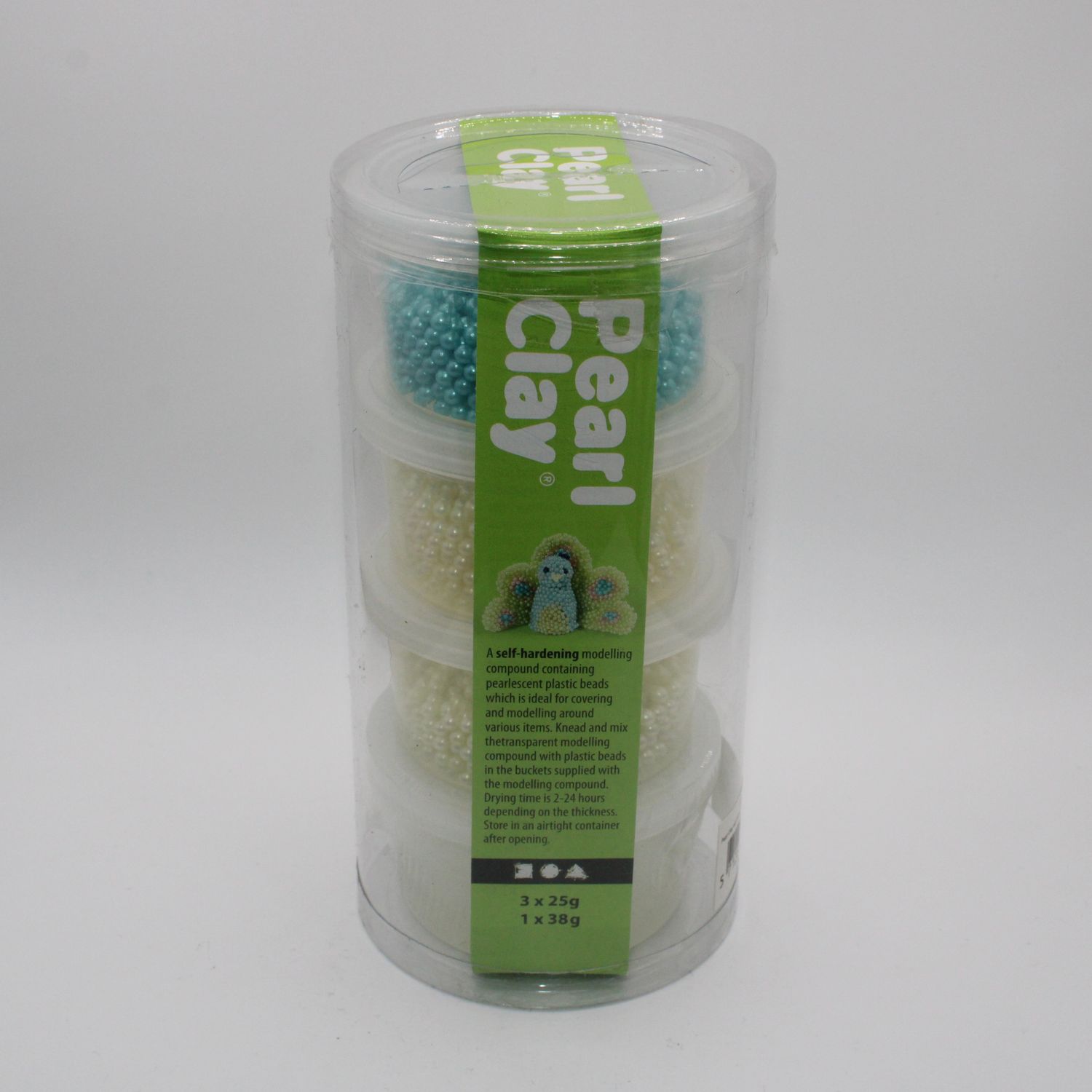 Potjes pearl klei