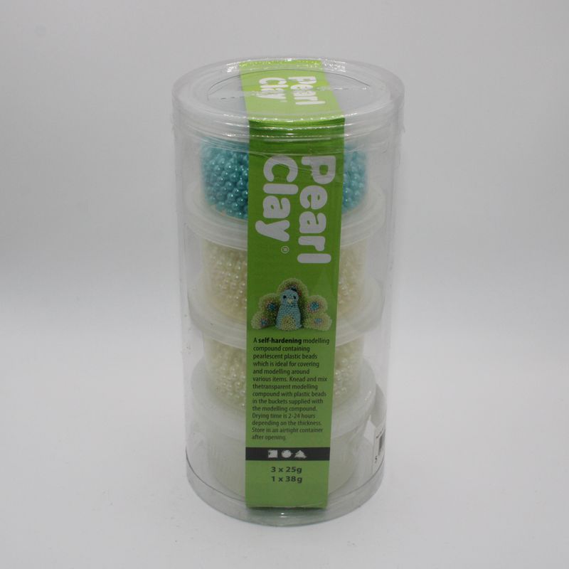 Potjes pearl klei