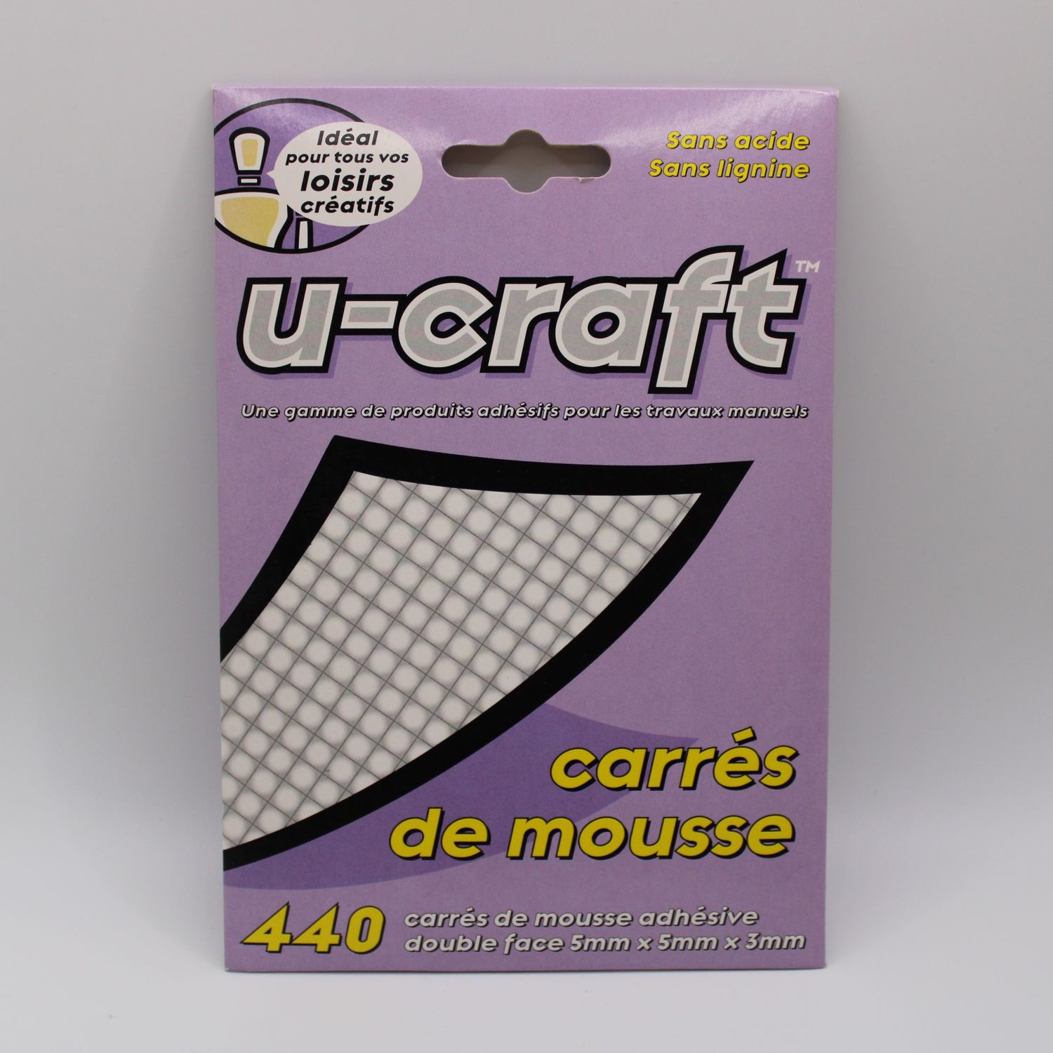 Foamblokjes voor 3D knipvel - 0.5 - 0.5 cm
