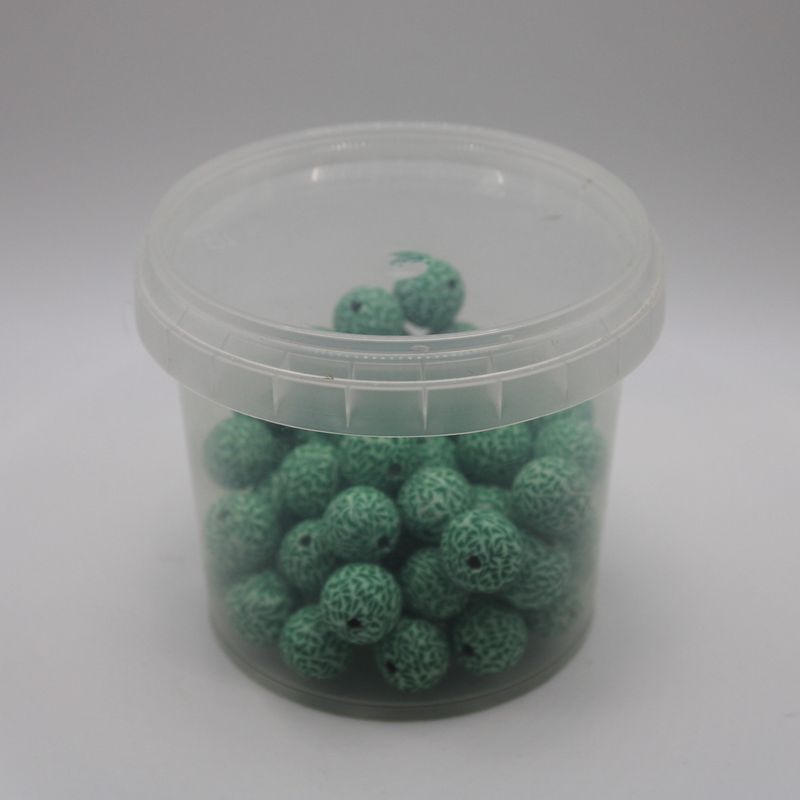 Doosje groene kralen
