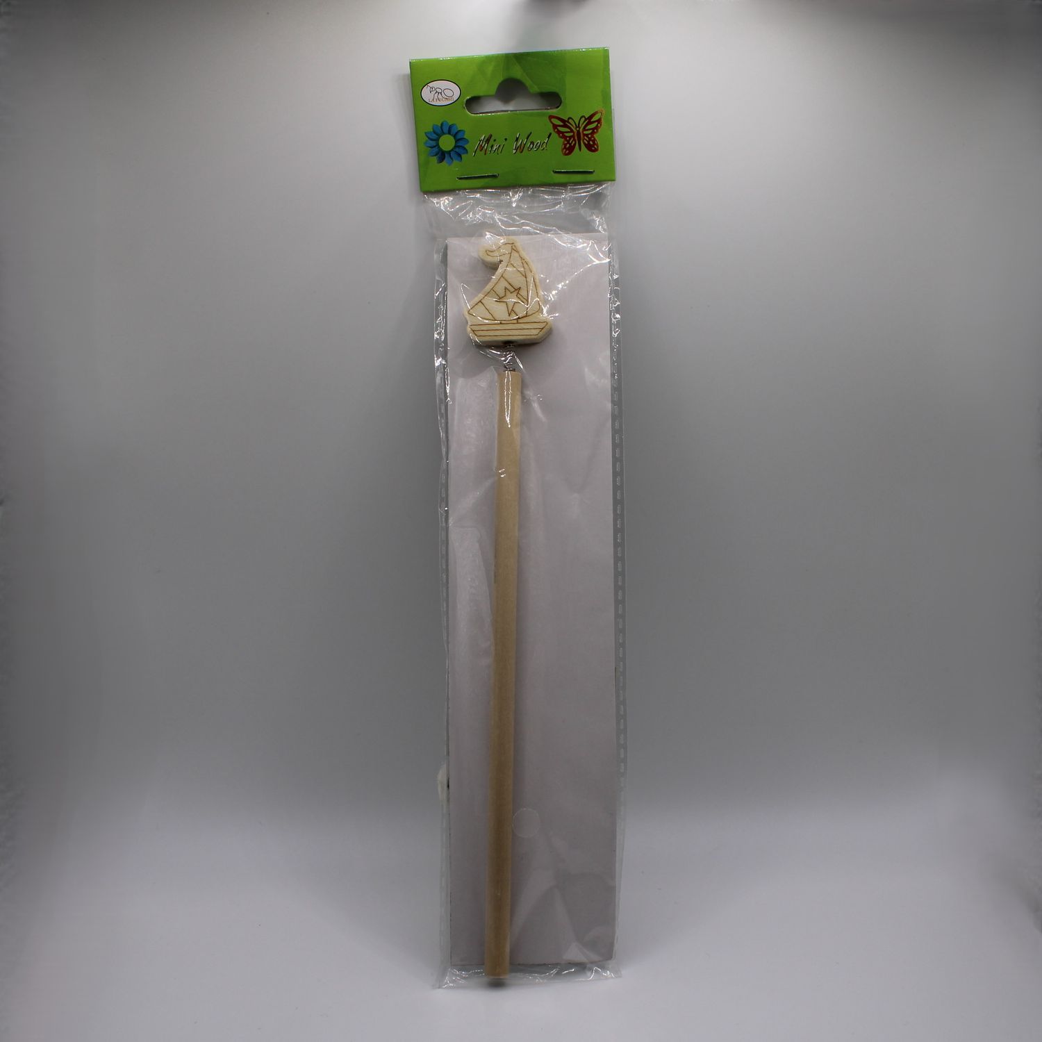 Potlood met zeilbootje