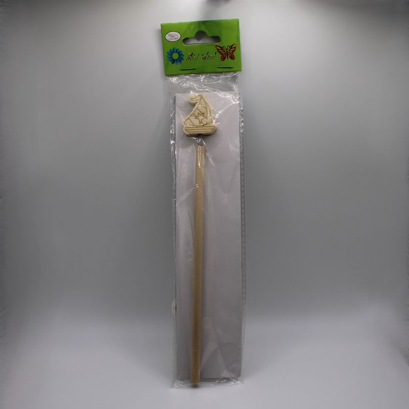 Potlood met zeilbootje