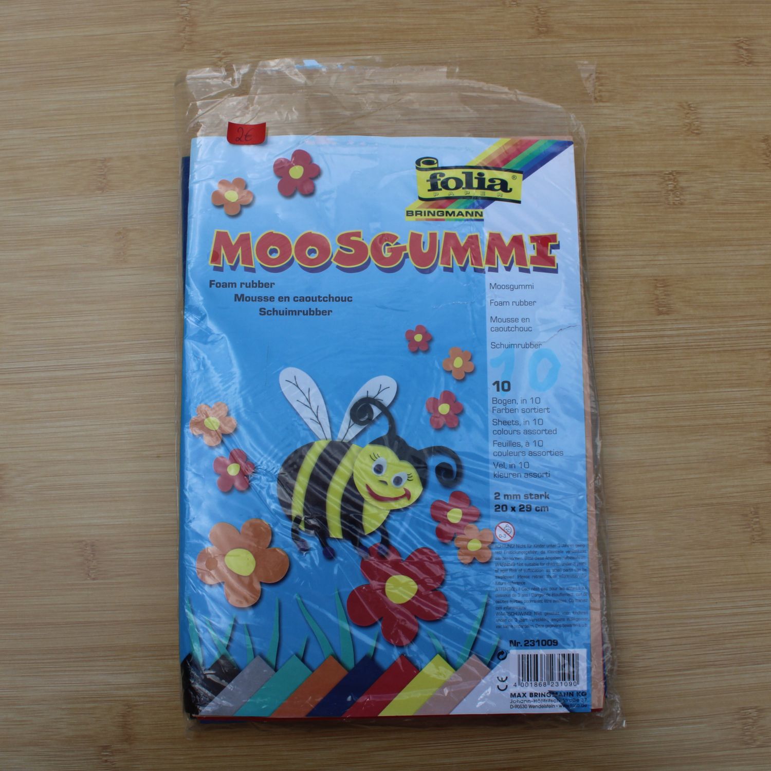 Foamvellen in verschillende kleuren