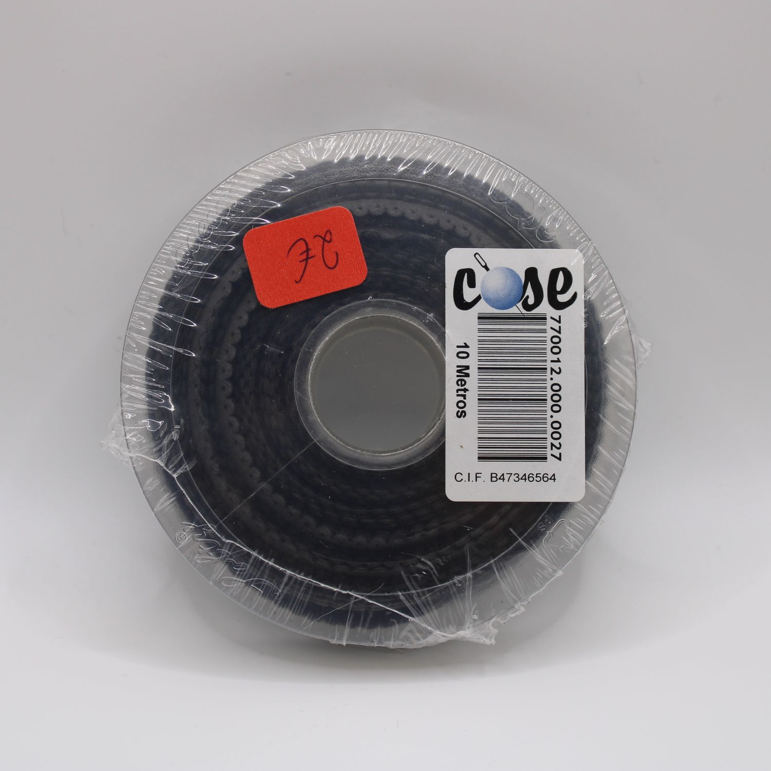 Grijs lint - 10 m